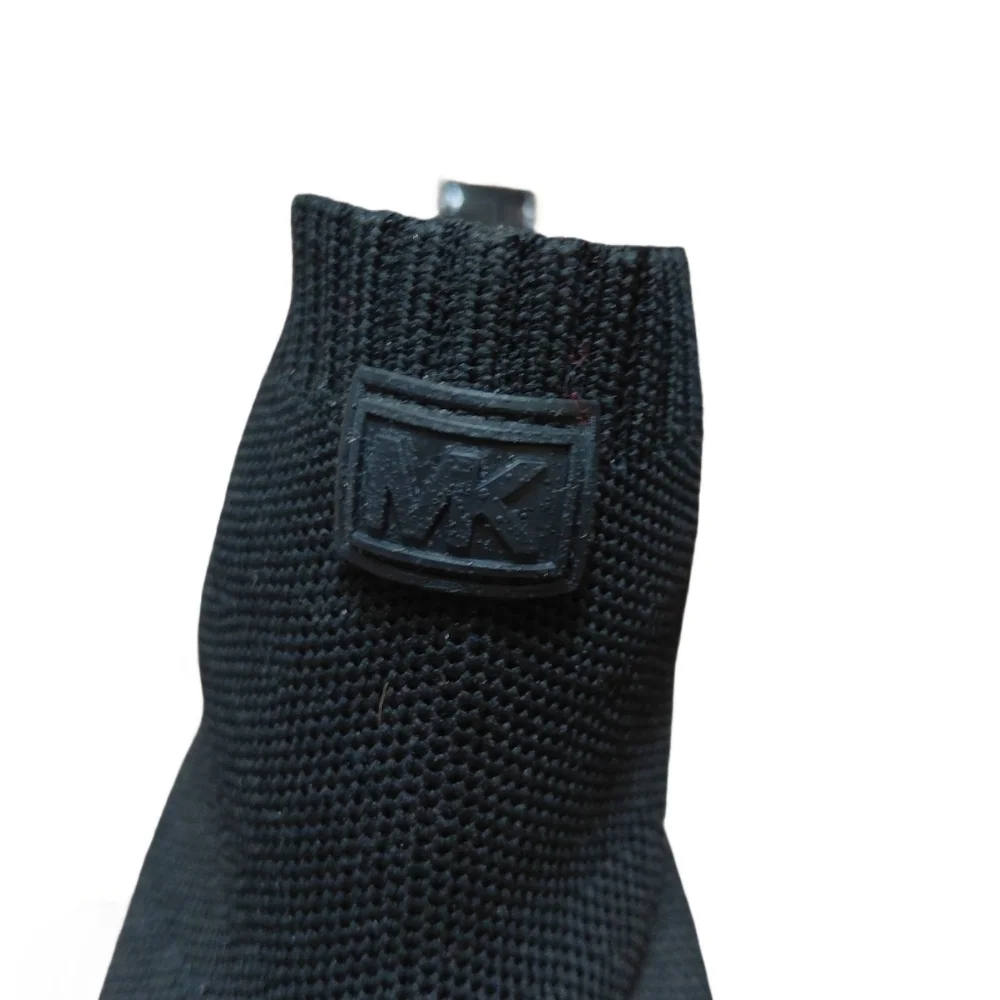 Michael Kors Black and White Stretch-Knit Women's Size 9.5 Sock Sneakers